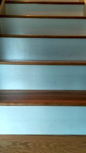 close up of a stair way scuff free